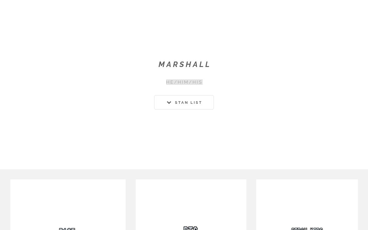 Carrd profile picture for @marshall